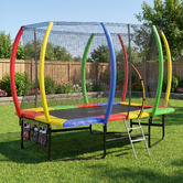 Utilia Kahuna 9ft Rectangular Trampoline with Safety Net