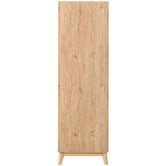 Core Living Natural Anderson 3 Shelf Bookcase