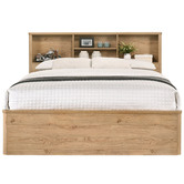 Core Living Anderson Queen Bed with Bookcase Headboard