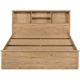 Core Living Anderson Queen Bed with Bookcase Headboard