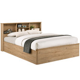 Core Living Anderson Queen Bed with Bookcase Headboard