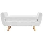 Core Living Walter 126cm Upholstered Ottoman Bench