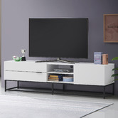 Core Living White Jeremy Large Entertainment Unit