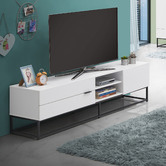 Core Living White Jeremy Large Entertainment Unit
