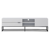 Core Living White Jeremy Large Entertainment Unit