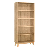 Core Living Anderson 5 Tier Bookshelf