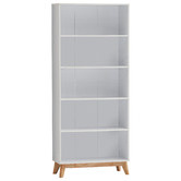 Core Living Anderson 5 Tier Bookshelf
