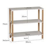 Core Living Ulysses 3 Tier Shelving Unit