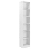 Core Living Belle 40cm 6 Tier Bookcase