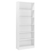 Core Living Belle 78cm 6 Tier Bookcase