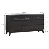 Core Living Anderson 9 Drawer Chest