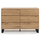 Core Living Natural Cohen 6 Drawer Chest