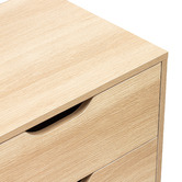 Core Living Seattle 2 Drawer Bedside Table