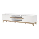 Core Living White Riley Entertainment Unit