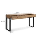Core Living Natural Cohen Console Table