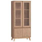 Core Living Anderson 4 Door Display Cabinet