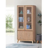 Core Living Anderson 4 Door Display Cabinet