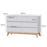 Core Living Anderson 7 Drawer Chest