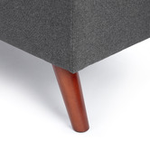 Core Living Marcelline Button Tufted Storage Ottoman Bench
