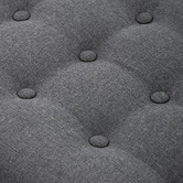 Core Living Marcelline Button Tufted Storage Ottoman Bench