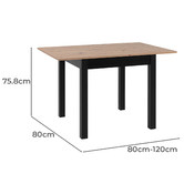 Core Living Adler Extendable Dining Table