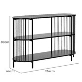 Core Living Gavin 3 Tier Bookshelf