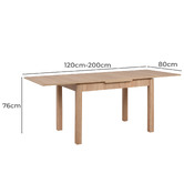 Core Living Chayce Extendable Dining Table