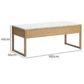 Core Living Maisie 2 Drawer Coffee Table