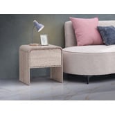Core Living Pulso 1 Drawer Bedside Table