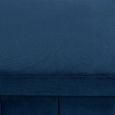 Core Living Beryl Velvet Storage Ottoman Bench