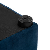 Core Living Beryl Velvet Storage Ottoman Bench