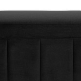 Core Living Beryl Velvet Storage Ottoman Bench