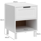 Core Living Elijah Bedside Table