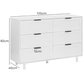 Core Living Elijah 6 Drawer Chest