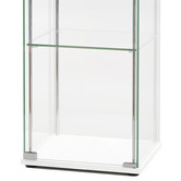 Core Living Waldo 4 Shelf Glass Display Cabinet