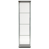 Core Living Waldo 4 Shelf Glass Display Cabinet