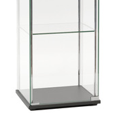 Core Living Waldo 4 Shelf Glass Display Cabinet