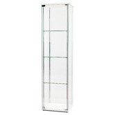 Core Living Waldo 4 Shelf Glass Display Cabinet