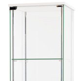 Core Living Waldo 4 Shelf Glass Display Cabinet