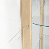 Core Living Waldo 2 Door Glass Display Cabinet