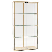 Core Living Bramwell 2 Door Glass Display Cabinet