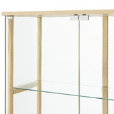 Core Living Bramwell 2 Door Glass Display Cabinet