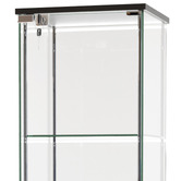 Core Living West 4 Tier Glass Display Cabinet with LED