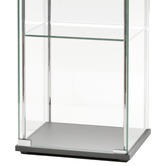Core Living West 4 Tier Glass Display Cabinet with LED