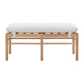Core Living Roberto Rubberwood Dining Bench