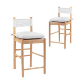 Core Living 70.5cm Roberto Rubberwood Barstools