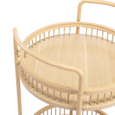 Core Living Gavin Steel Bar Cart