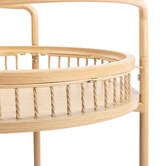 Core Living Gavin Steel Bar Cart