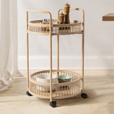 Core Living Gavin Steel Bar Cart