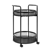 Core Living Gavin Steel Bar Cart